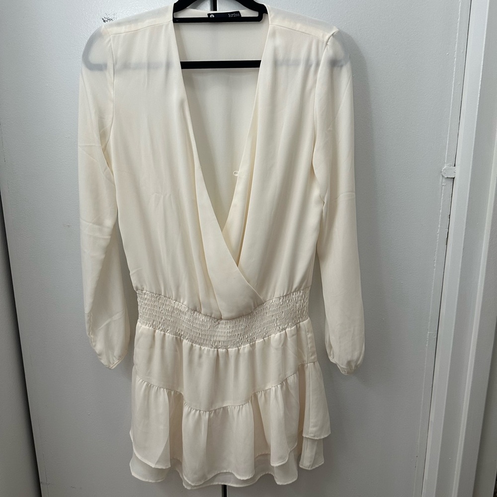 Krisa Ivory Mini Dress